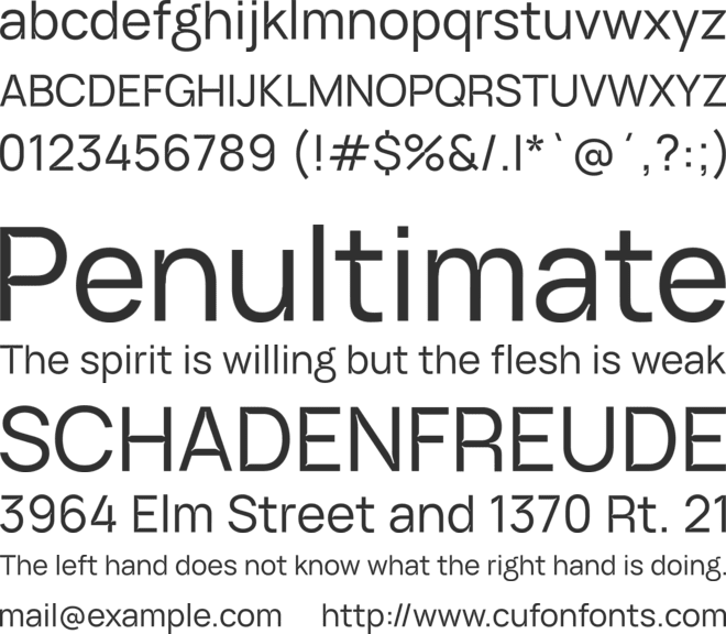 ID Grotesk font preview