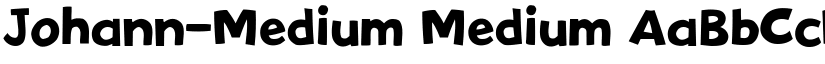 Johann-Medium Medium font