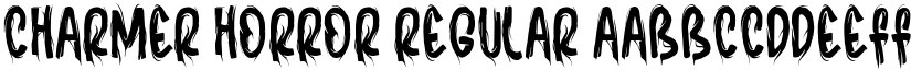 Charmer Horror font download