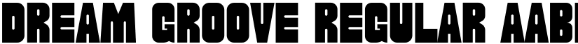 Dream Groove Regular font