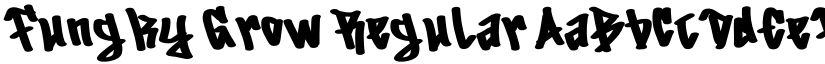 Fungky Grow Regular font