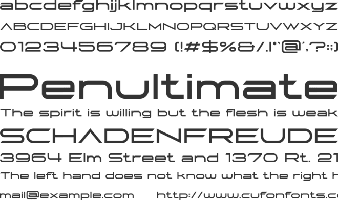 BEASIGNE font preview