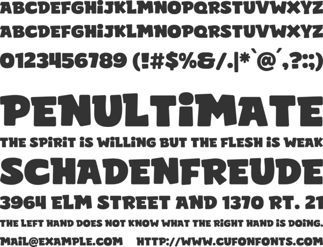 Super Sedan font preview