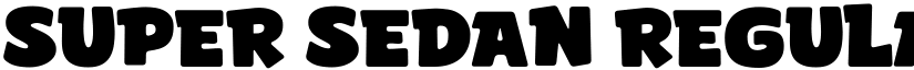 Super Sedan font download