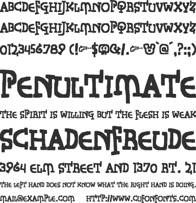 Kids Are The Future font preview