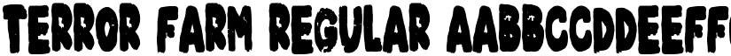 Terror Farm Regular font