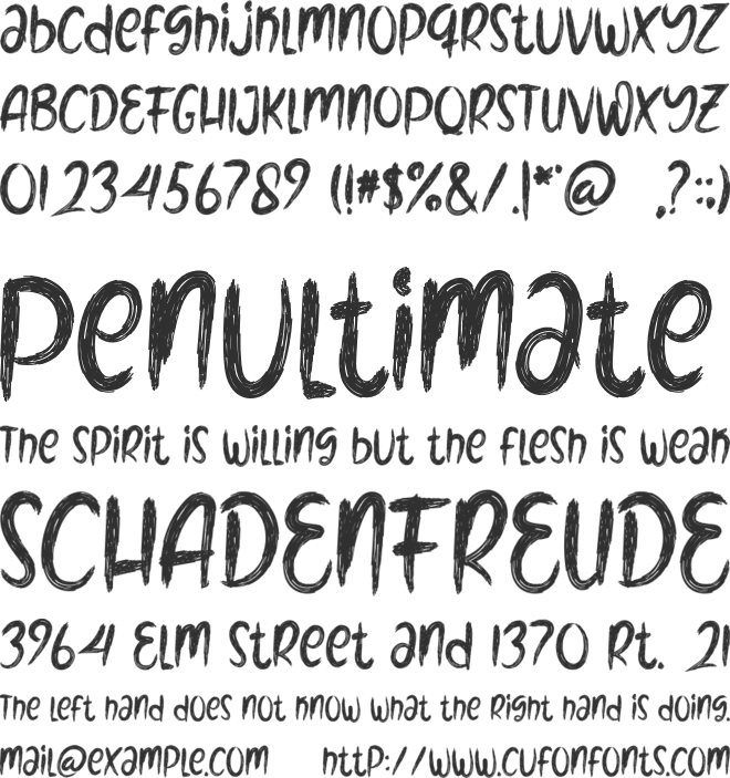 HalloWeen Vintage font preview
