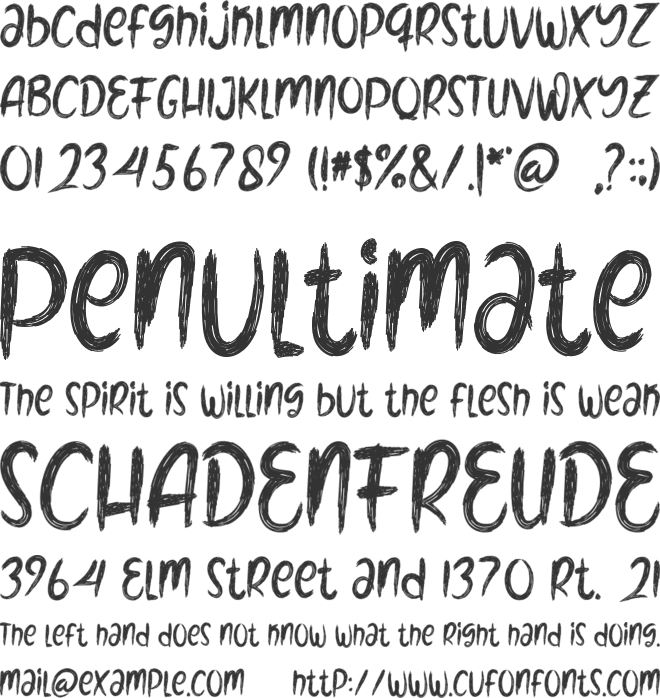 HalloWeen Vintage font preview