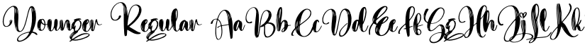Younger Regular font