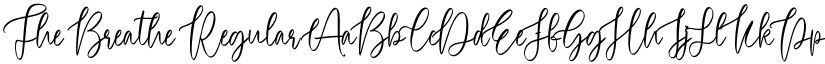 The Breathe Regular font