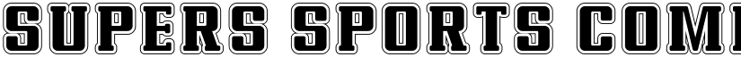 Supers Sports Combined font download