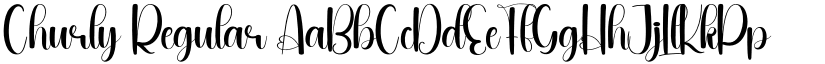 Churly Regular font
