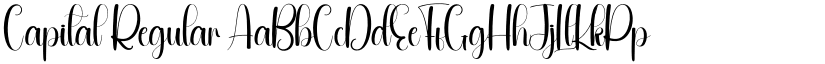 Capital font download