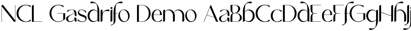 NCL Gasdrifo Demo font