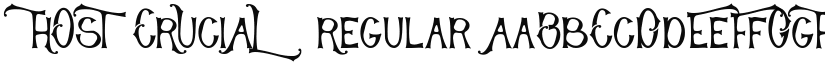 Host Crucial font download