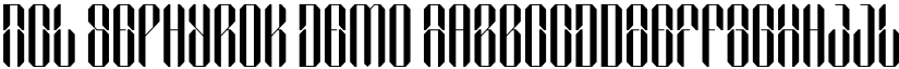NCL Sephyrok Demo font