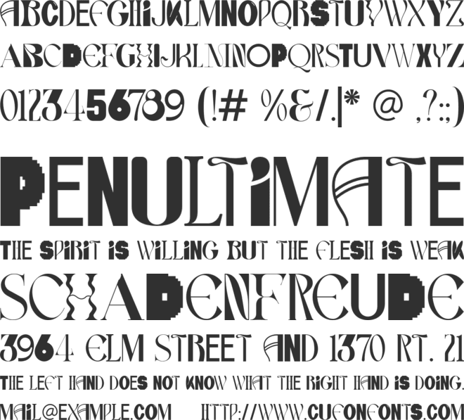 Spikle Personal Use Only font preview