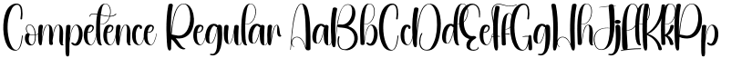 Competence font download