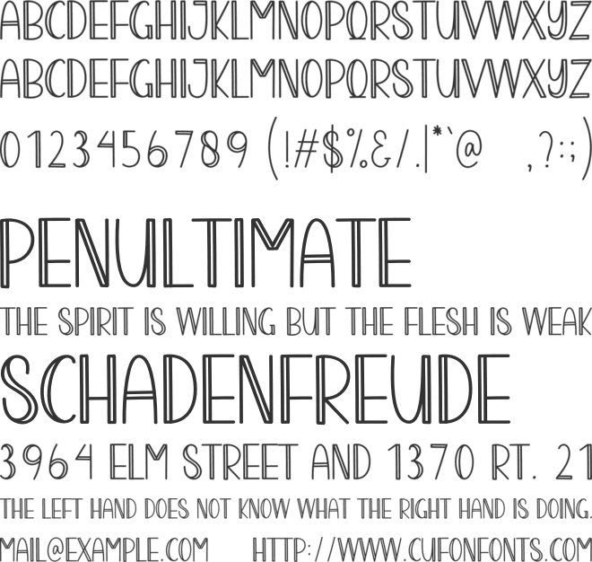 Launching Product font preview