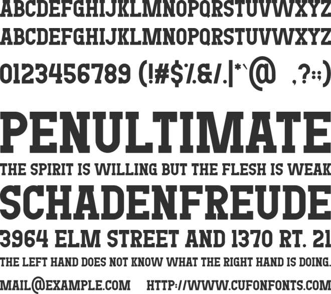 TURNING LEAVES font preview