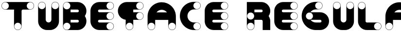 Tubeface Regular Out font