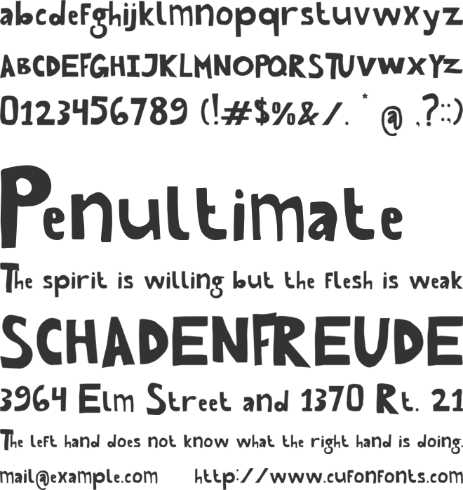 Todorra Pellito font preview