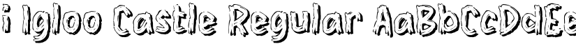 i Igloo Castle Regular font
