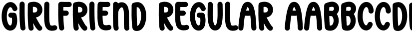 Girlfriend Regular font