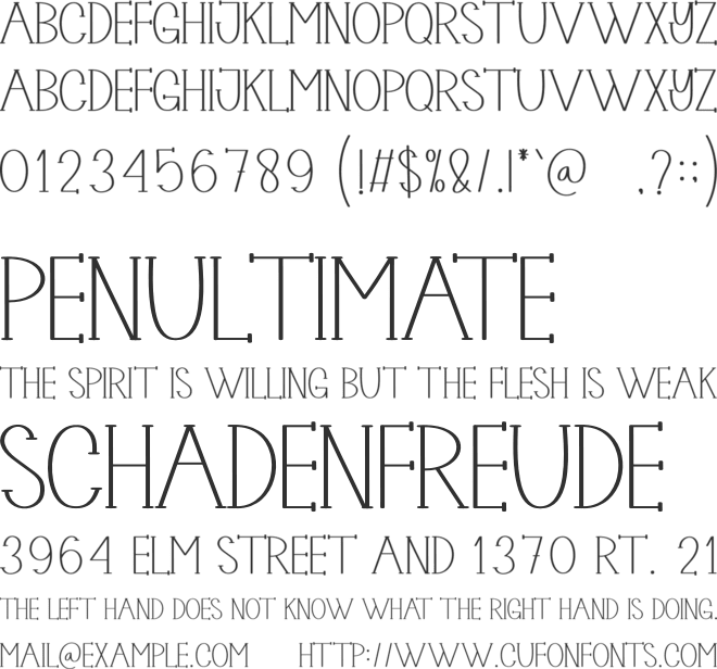 Easter Display font preview