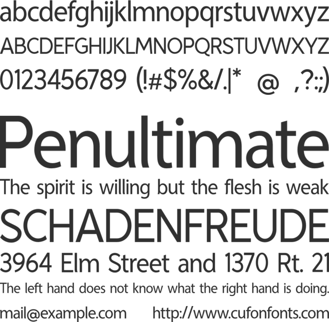 Devina Rodent font preview