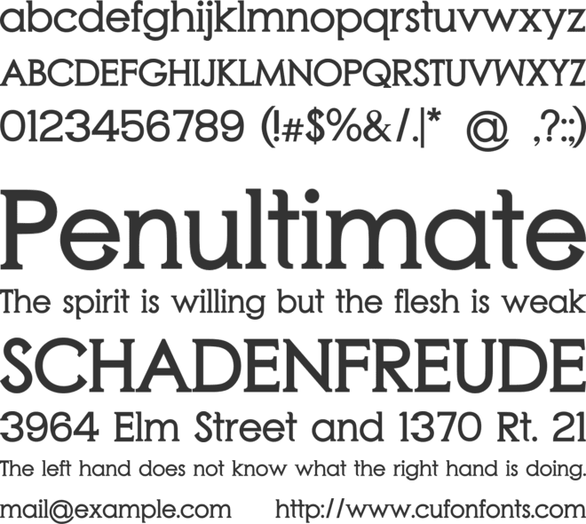 Diorama Mudixon font preview