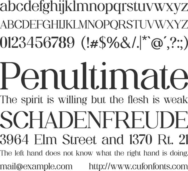 Forestyland font preview