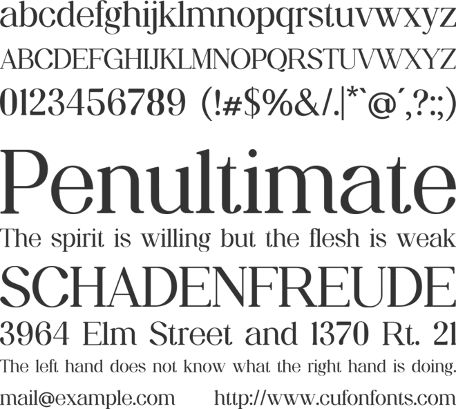 Forestyland font preview