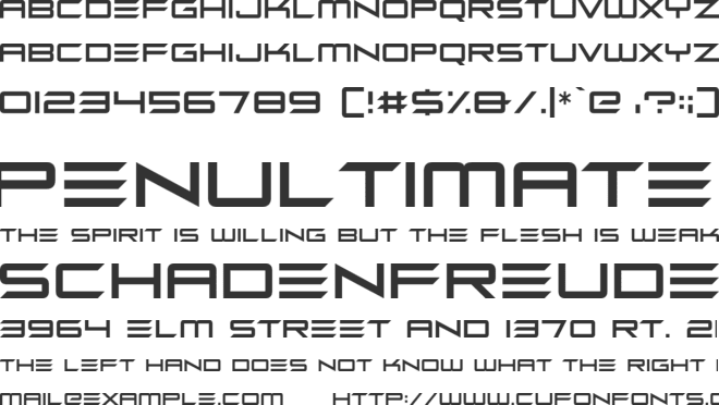 Star Killers font preview