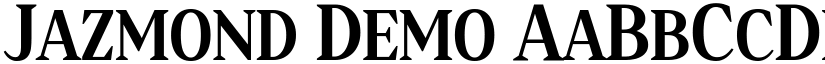 Jazmond Demo font