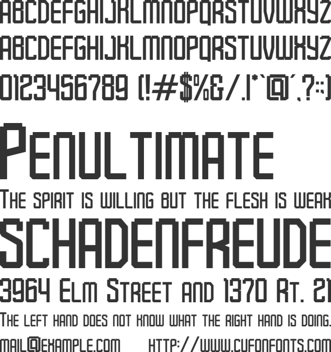 Pixel Sport font preview