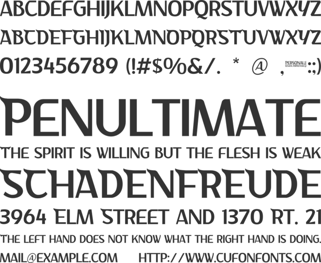 Minangkabau font preview