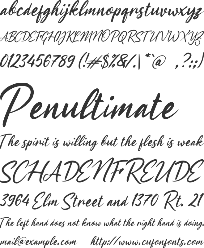 i Inspirational Doctor font preview