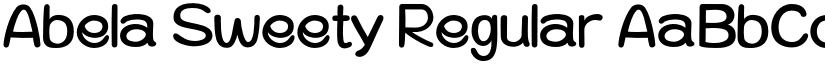Abela Sweety Regular font