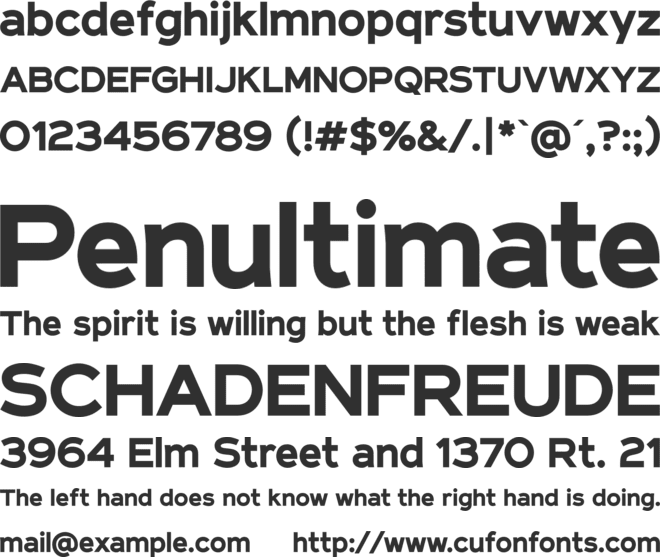 NBC Tinker 22 font preview