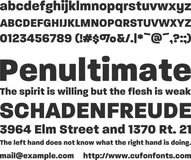 Paralucent-Heavy font preview