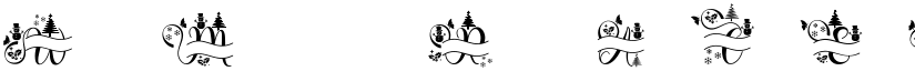 Winter Monogram Demo Regular font
