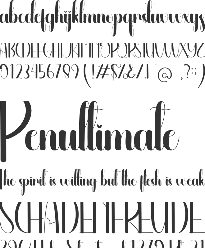 Komangg2703 font preview