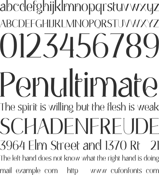 Boegelle_Personal Use font preview