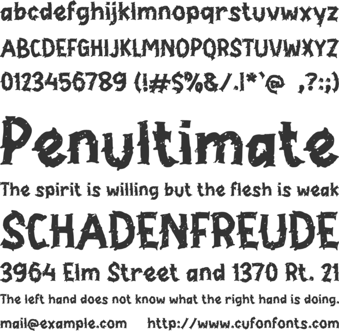 i Imperial Celestial font preview