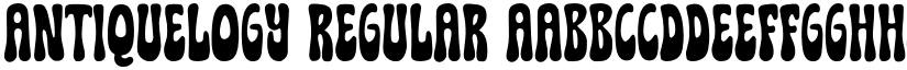Antiquelogy Regular font