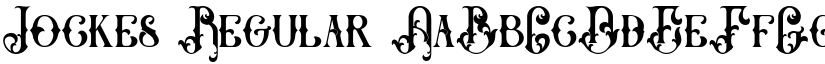 Jockes Regular font