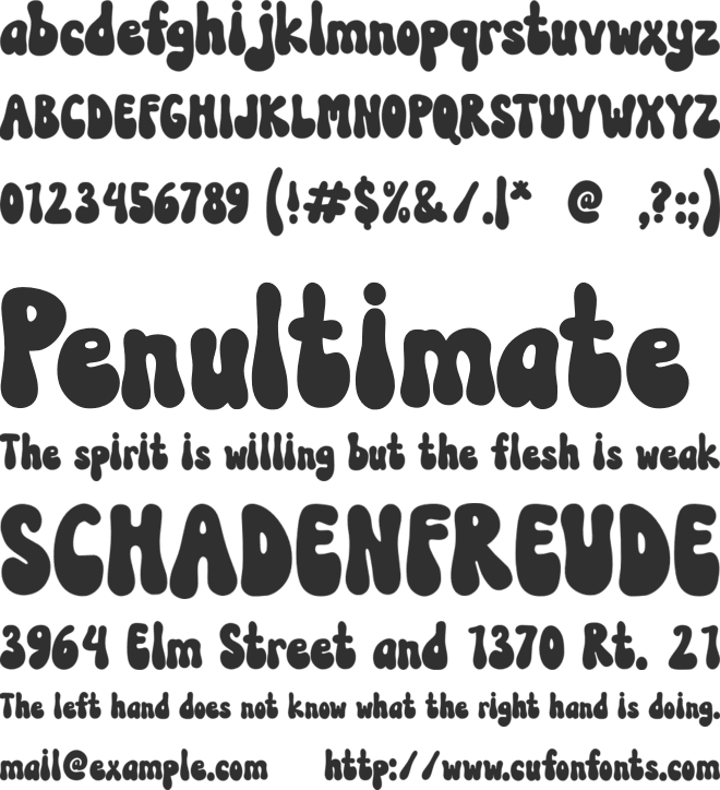 Holiday Golden font preview