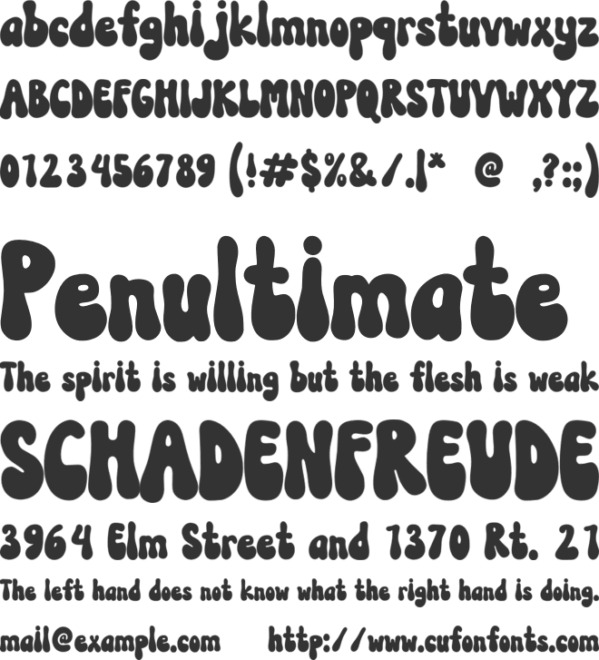 Holiday Golden font preview