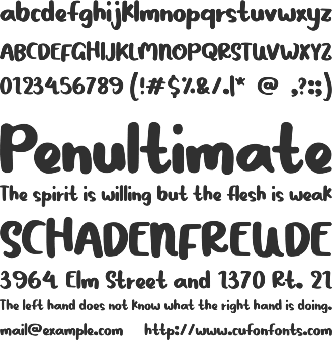 Christmas Garland font preview